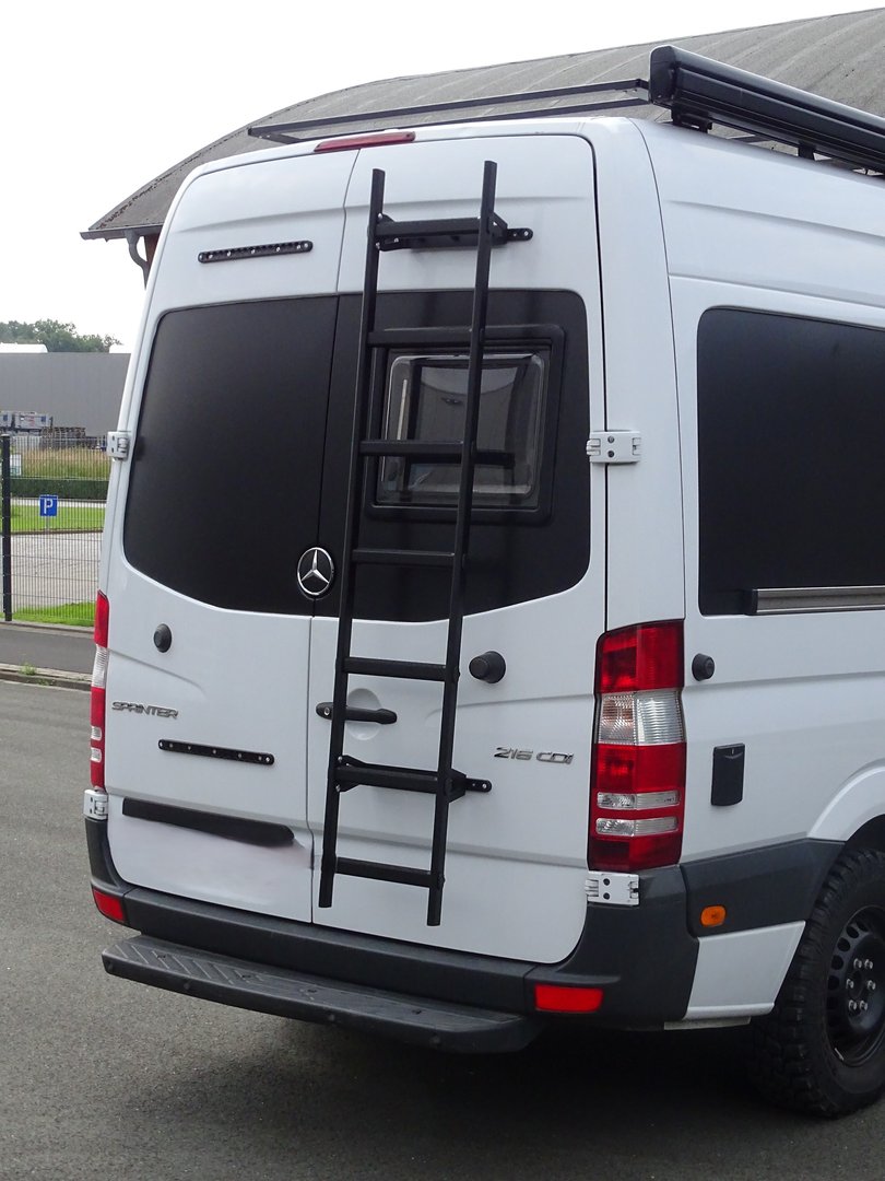 ND-Rack Mercedes Sprinter H2 Heckleiter Schwarz