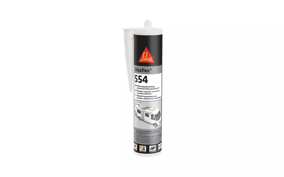Sikaflex-554 Montageklebstoff 1k Metallkleber 300 ml