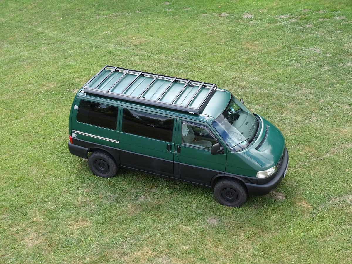 vw t4 dachzelt nachrüsten Entdecke den modularen Edelstahl Dachträger für deinen VW T4