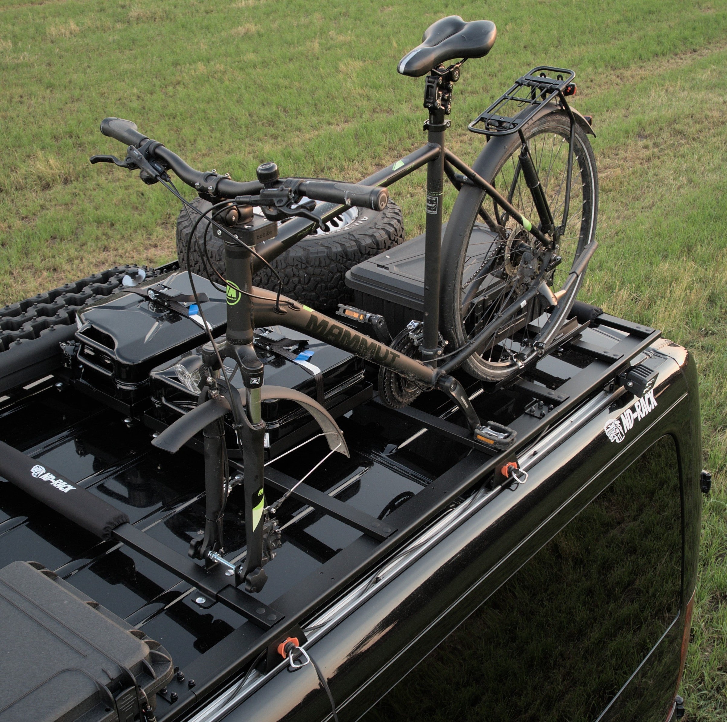 Fahrradhalter für ND-Rack Dachträger – Abschließbar und robust