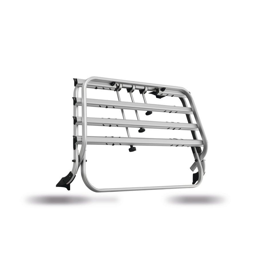 VW T6 Original Fahrradträger Heckträger für die Heckklappe in Silber 7E0071104B