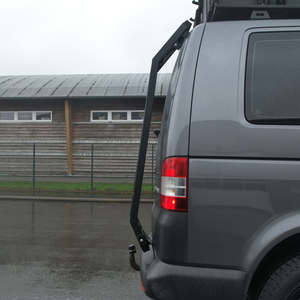 ND-Rack Heckleiter für VW T5 in Schwarz zum Klemmen
