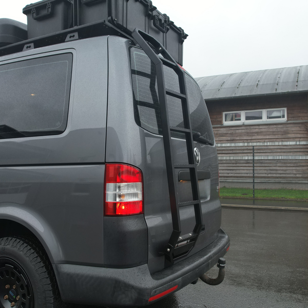 ND-Rack Heckleiter für VW T6 in Schwarz zum Klemmen
