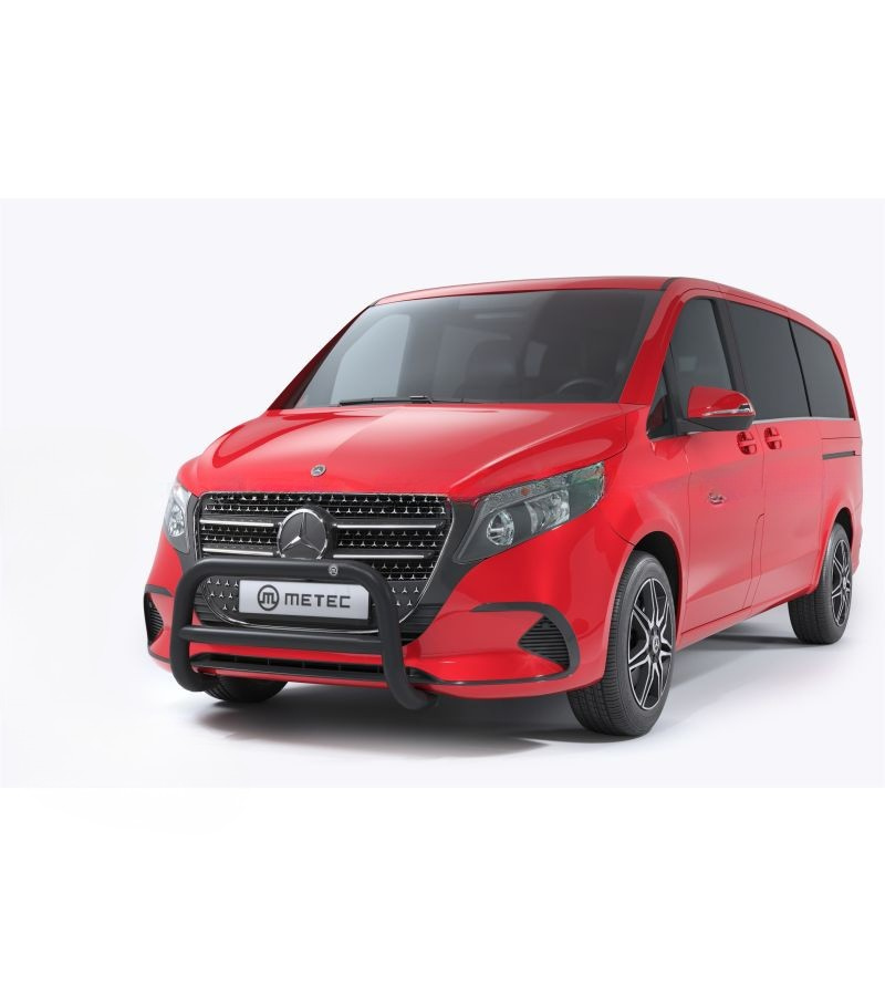 Frontschutzbügel für Mercedes Vito mit TÜV Bullfänger / Frontbügel Schwarz