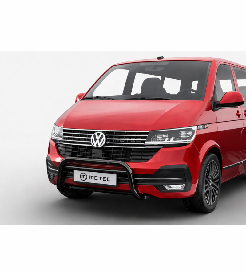 Frontschutzbügel für VW T6.1 mit TÜV Bullfänger / Frontbügel Schwarz