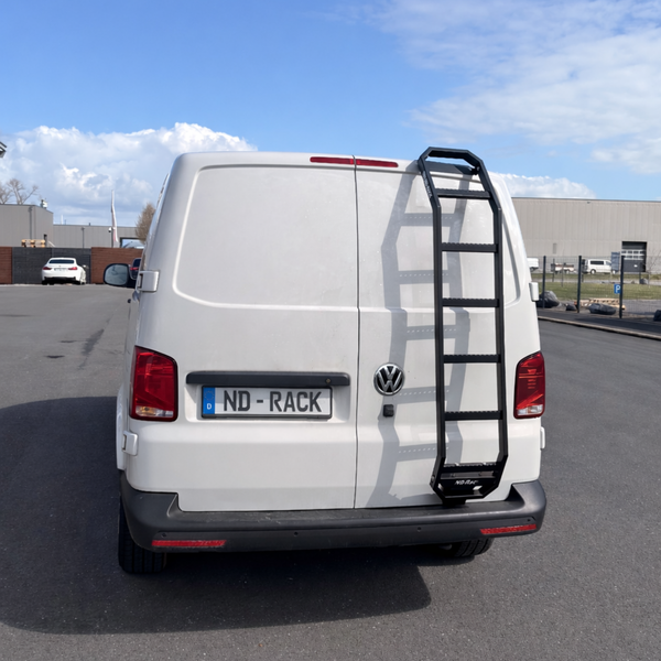 ND-Rack Heckleiter für VW T6 in Schwarz zum Klemmen