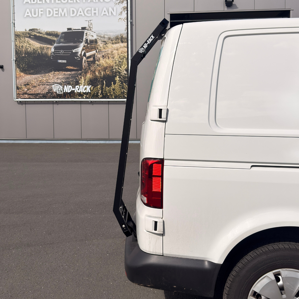 ND-Rack Heckleiter für VW T5 in Schwarz zum Klemmen