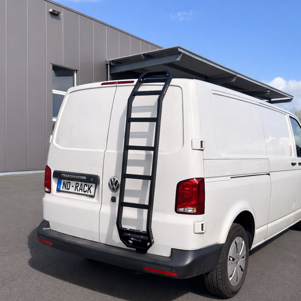 ND-Rack Heckleiter für VW T5 in Schwarz zum Klemmen