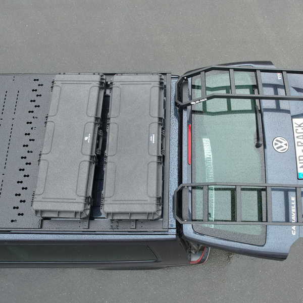 ND-Rack Heckleiter für VW T6 in Schwarz zum Klemmen
