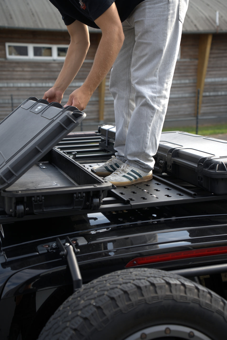 ND-Rack Universal kurz Laufsteg für G1 Dachträger Plattform