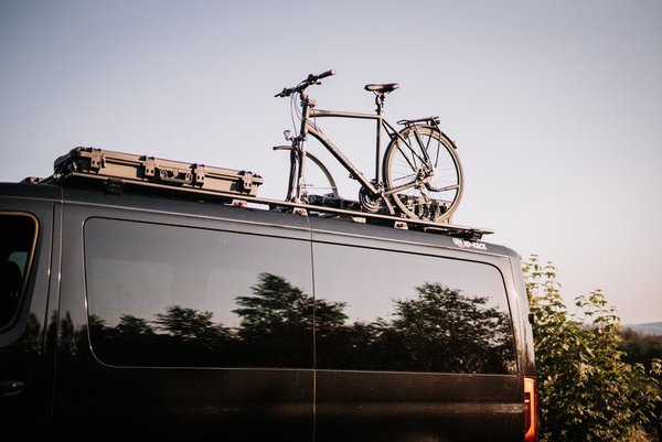 Fahrradhalter für ND-Rack Dachträger Plattform Fahrradbefestigung abschließbar