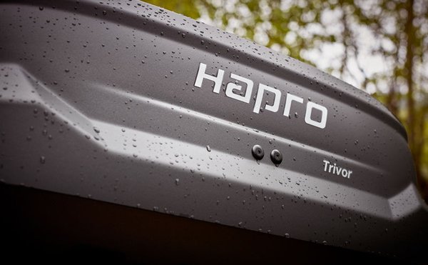 Hapro Dachbox Trivor 560 Black Metallic